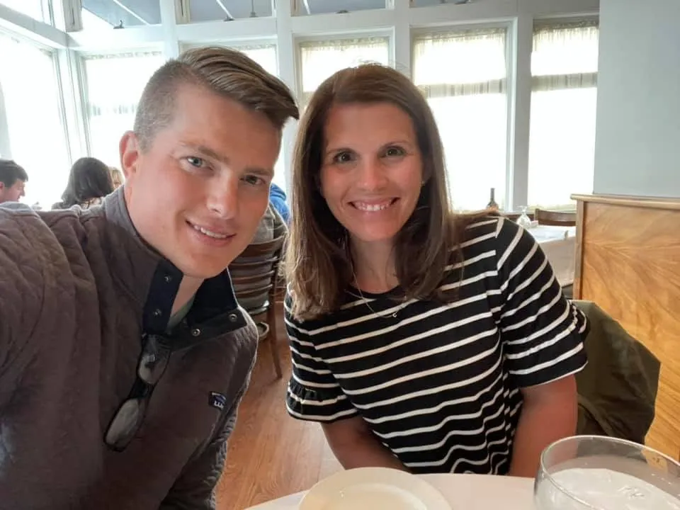 Danielle and John at brunch